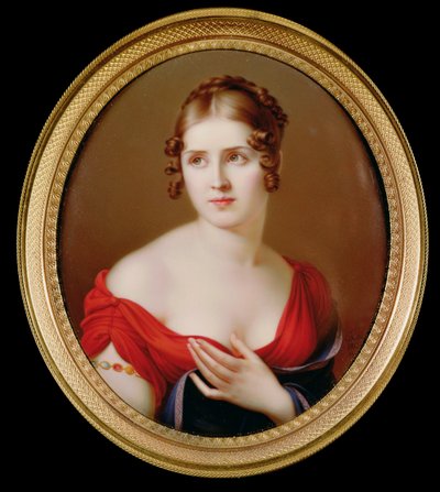 「美しいギリシャ」、マリーポーリンボナパルト、ボルゲーゼ王女 作： Salomon Guillaume Counis